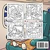 Fuzzy Travel - A Bold and Easy Coloring Book: Cute Animals on Adventures, Simple and Cozy Travel Scenes for Relaxation | Bold Lines for Adults, Seniors and Teens #1