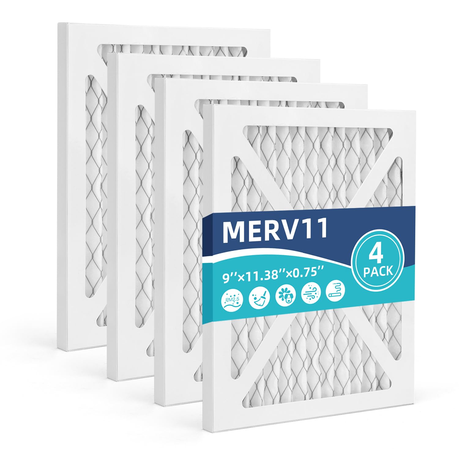 DH65 DR65 Replacement Filter MERV 11 Dehumidifier,4 Pack