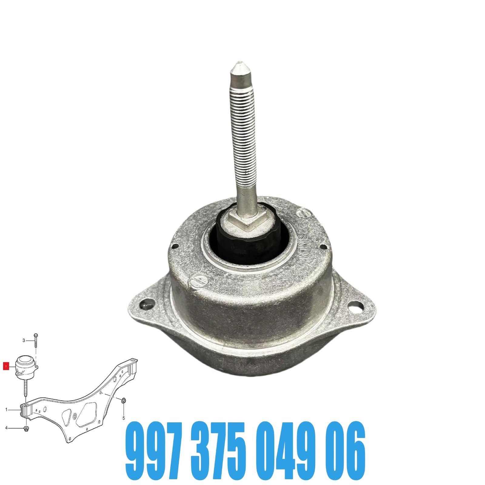 supporto trasmissione Auto Compatibile Con Porsche Per 911 99737504904 99737504906 Supporto Motore Auto Sospensione Idraulica Sinistra O Destra