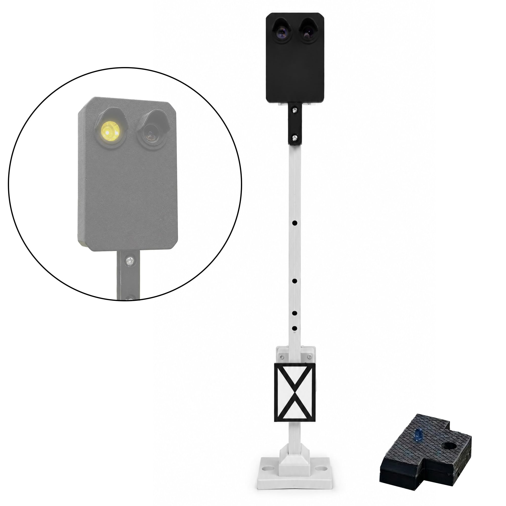 Lichtsignal Typ HL Vorsignal für Spur G analog / digital mit
