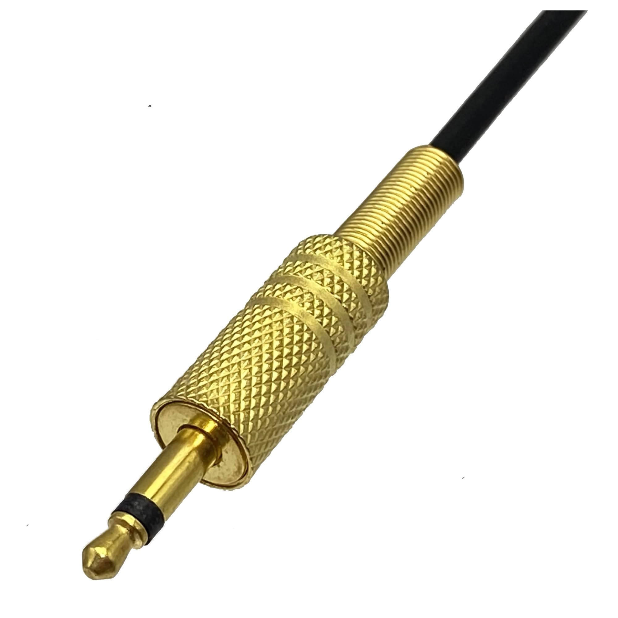 SMA Bouchon mâle à 3,5 mm Mono 1/8 "TS Cctv Antenne de moniteur de caméra Rg174 Câble 6inch ~ 10ft(Size:2FT (60CM))