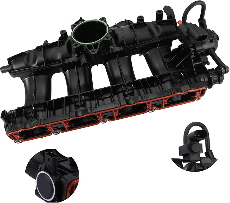 Coletor de admissão AULINK 06H133201AT com sensor MAP para Audi 2.0L – Conjunto