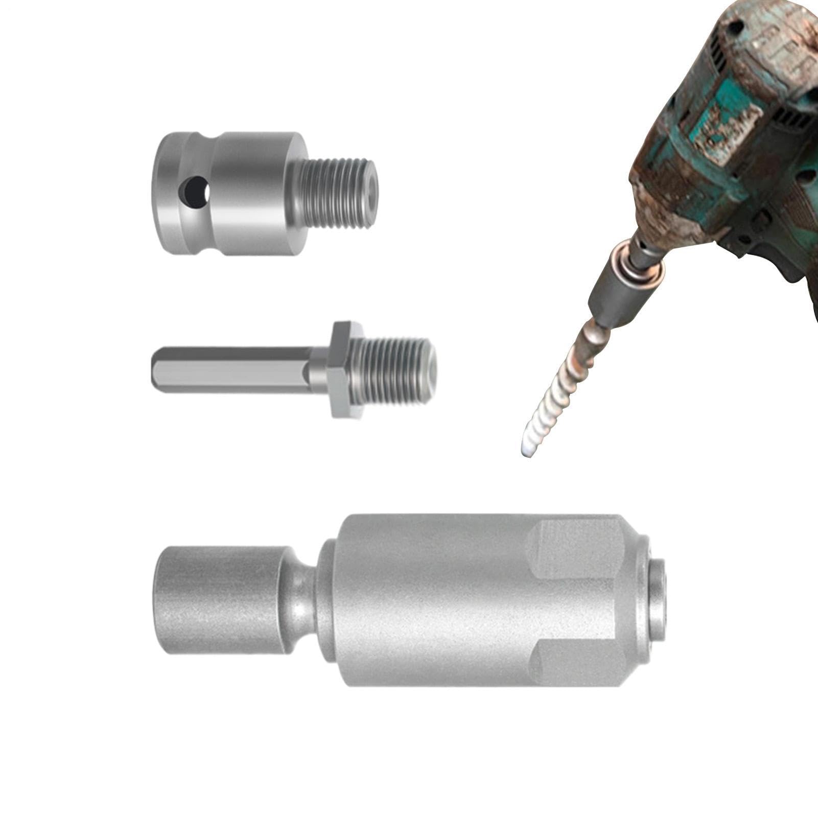 Adaptateur pour perceuse à percussion set de 3 pièces pour clés