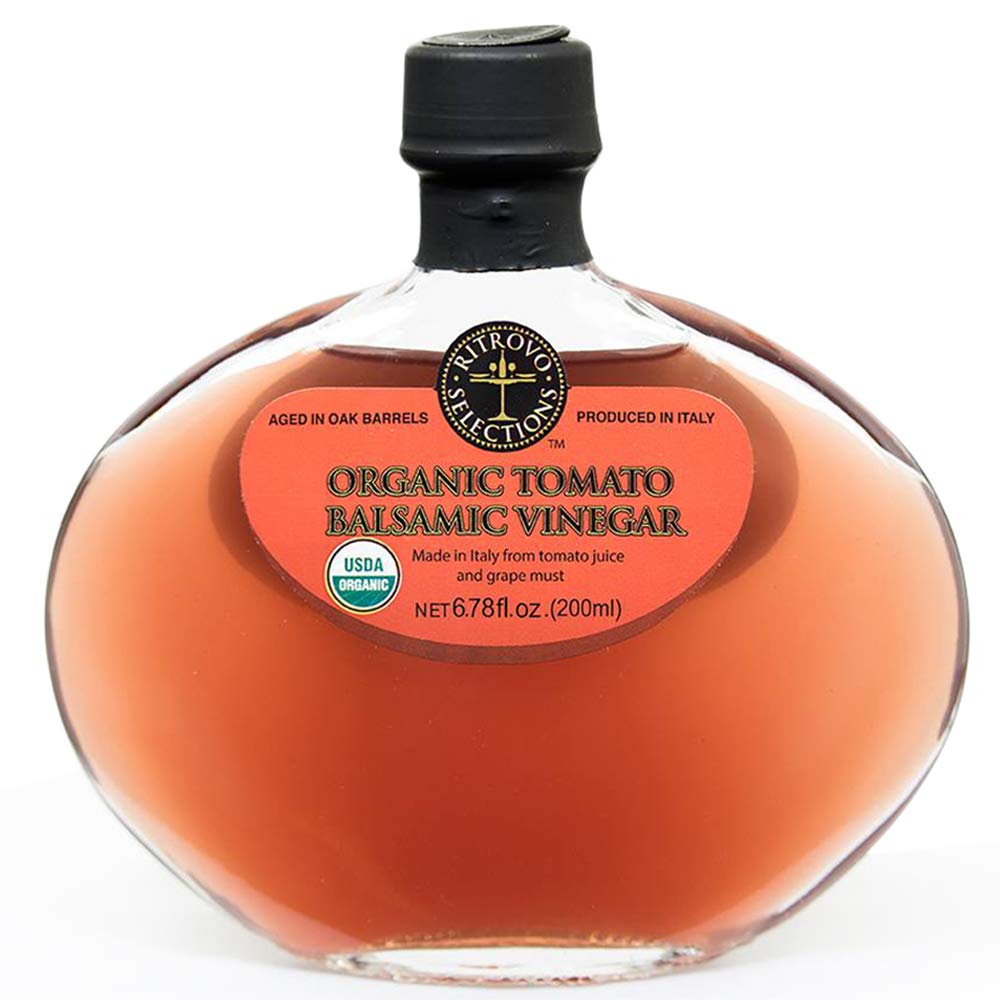 Ritrovo Selections Organic Balsamic Vinegar 6.78fl.oz. (200ml) (Tomato)USDA Organic