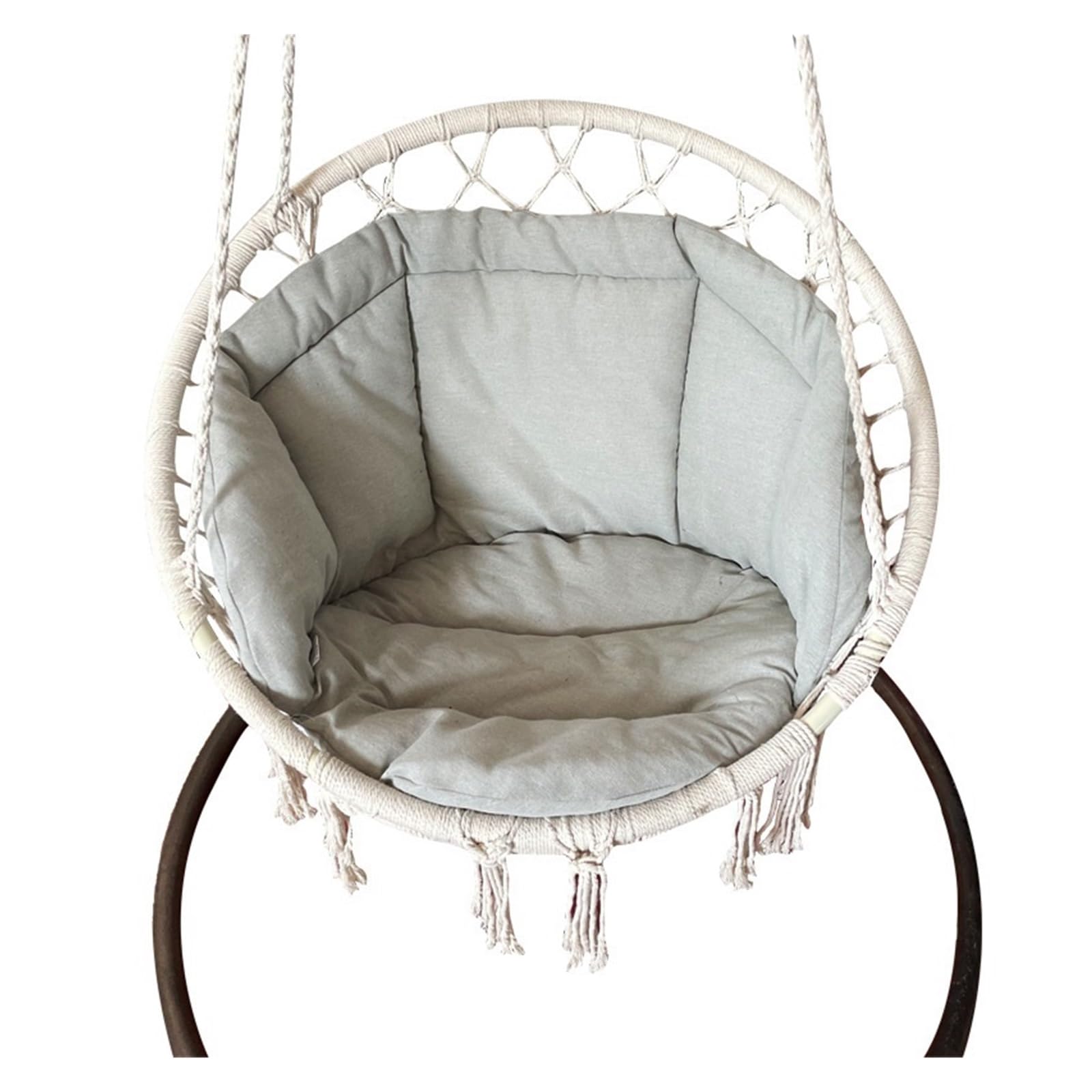 MFWHEFJ Egg Chair Cushion Hanging Swing Basket Seat Cushion
