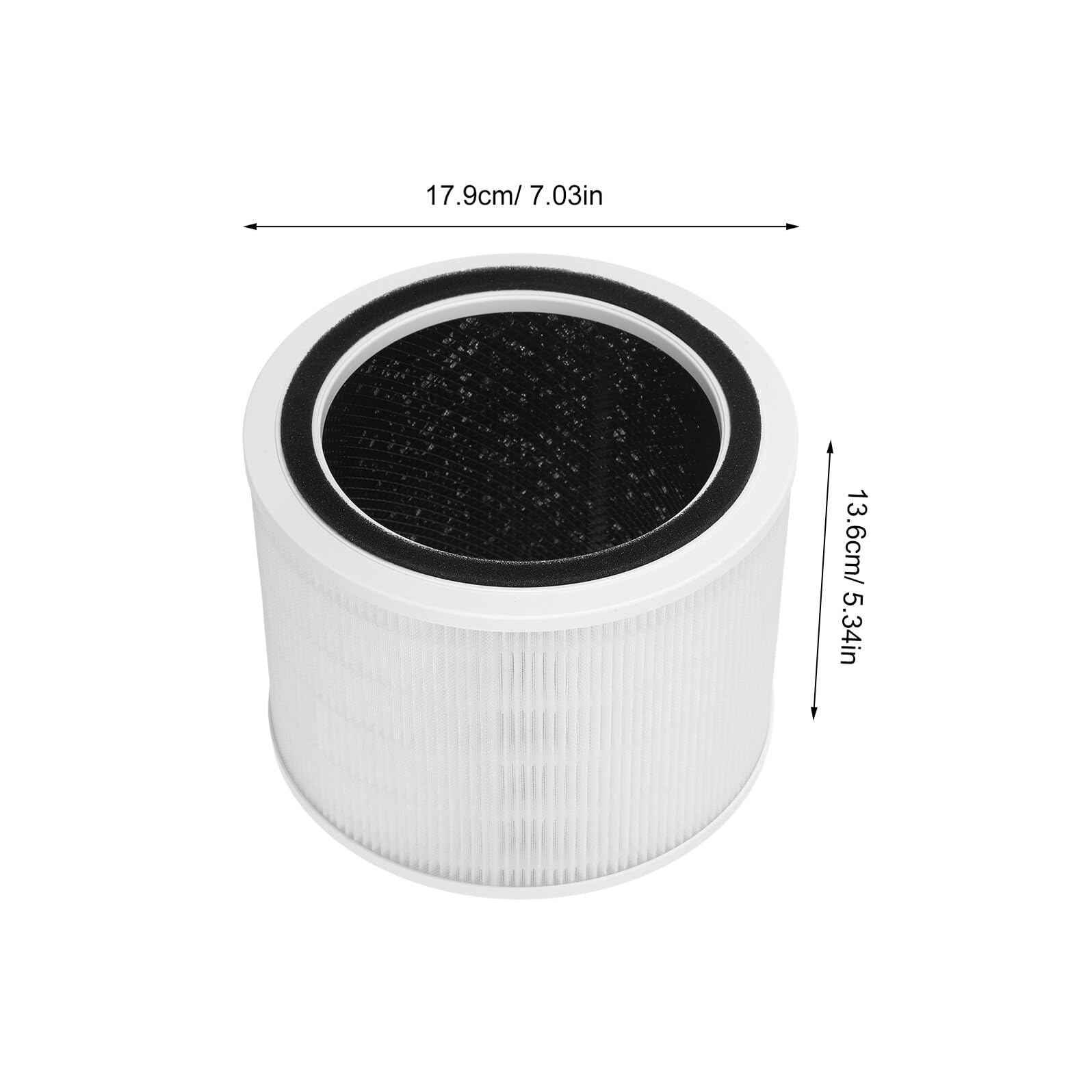 2 Szt Części Do Oczyszczacza Powietrza Oczyszczacze Powietrza Do Domu Akcesoria Filtrujące Filtrów Oczyszczające Wielokrotnego Użytku Filtry