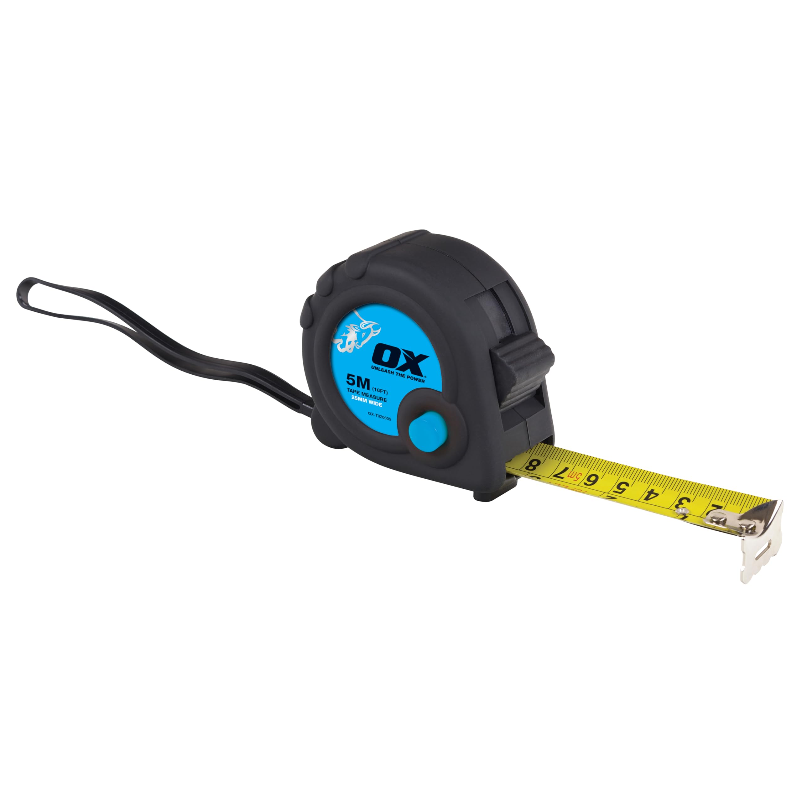 OX Trade Tape Measure 5m Metric Imperial 25mm Blade OX-T020605