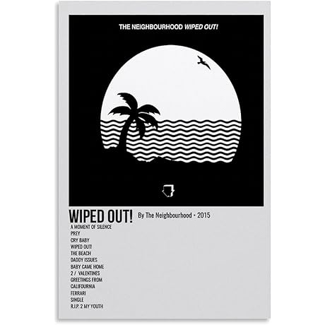 SUPENG Wiped Out! The Neighbourhood Canvas Wall Art