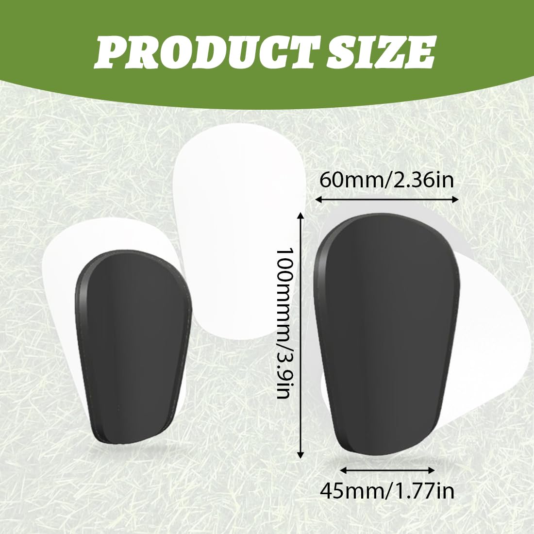 4 Piezas Mini Espinilleras Futbol, Espinillera Ligera, Equipo de Protección, Espinilleras Y Equipo de Protección Extra Pequeño, Espinilleras de Hombres, Mujeres, Niños y Niñas