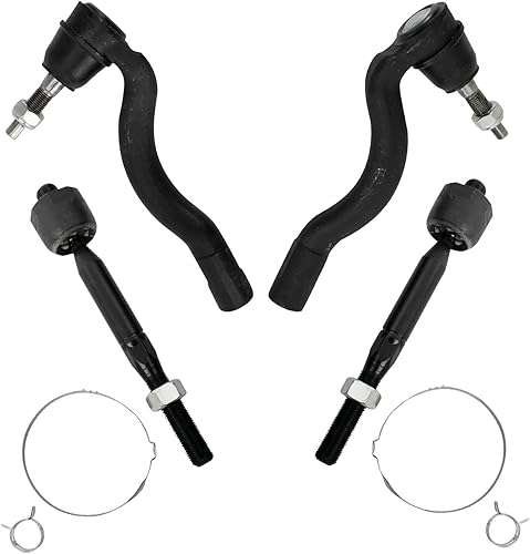 Vista 468 de TRQ - Juego de barras de acoplamiento delanteras interiores y exteriores