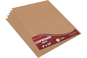 Ultra-Thin Cardboard Sheets for Crafts, Packaging, and More