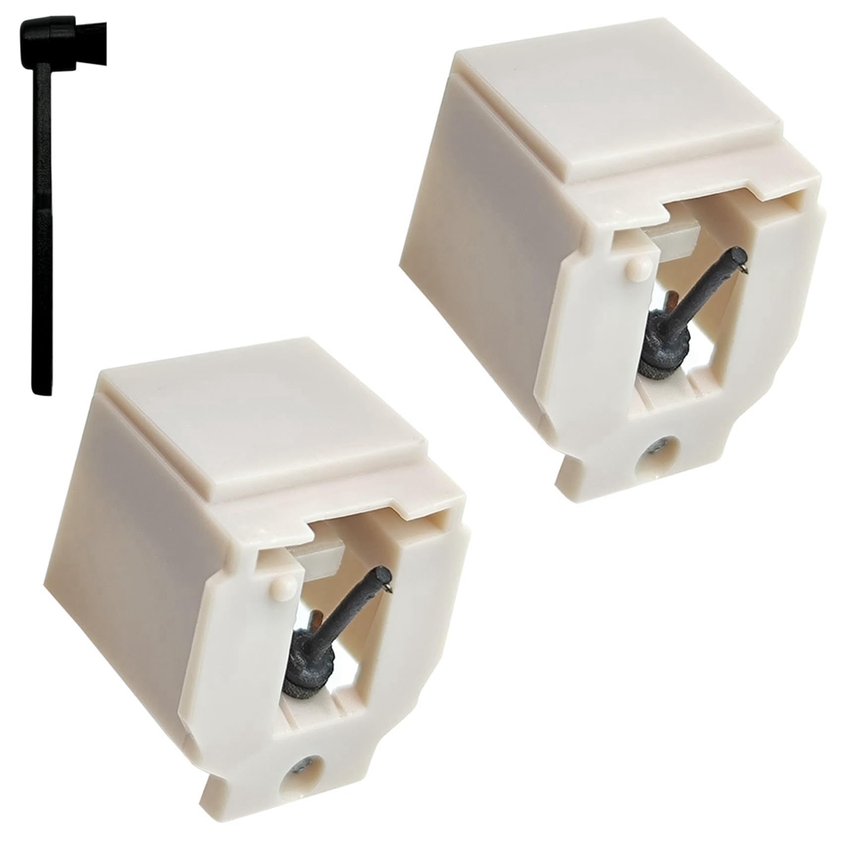 12 Puntine di Ricambio ATN3600L per Giradischi in Vinile per Giradischi AT-LP60 Giradischi Fonografo Platenspeler