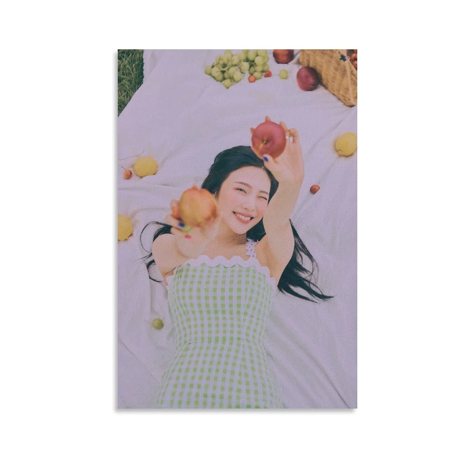 yoggoo Star Girl Group Red Velvet Kpop The ReVe Festiva Day Teaser Fruit Joy Poster Decorative Painting Canvas Wall Art Living Room Posters Bedroom Painting 08x12inch(20x30cm)
