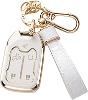 Vista 9 de Funda para llavero para Mercedes-Benz MB 2017-2021 Clase E/S, 2019-2021 Clase A/C/G y protector de llave inteligente