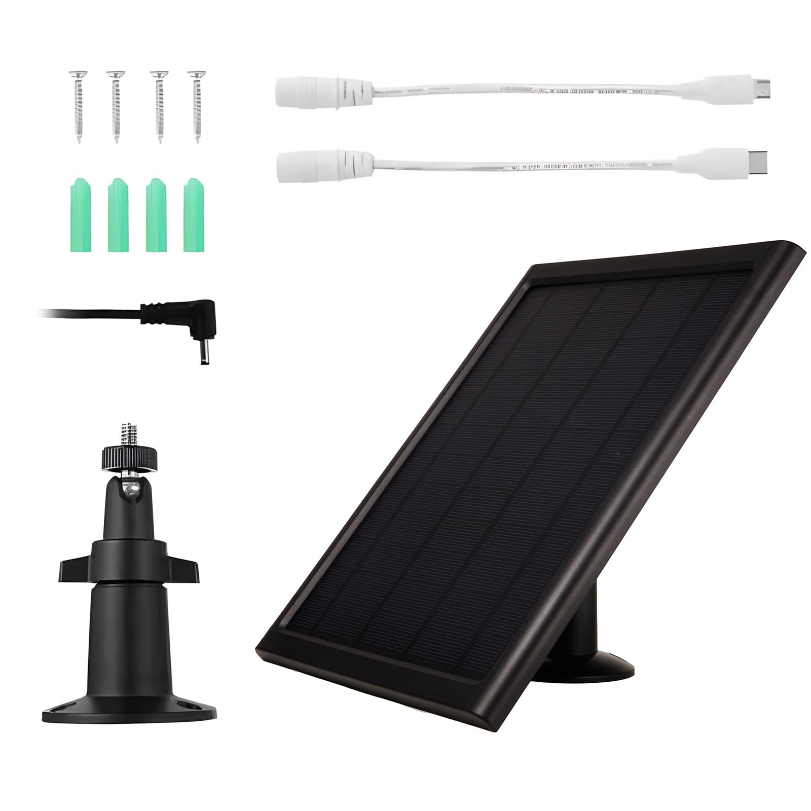of 1 Fast Installation 8W Solar Device Direct Current Direct Current Devices for Observation Lighting Efficient Power Conversion Transportable Solar Device