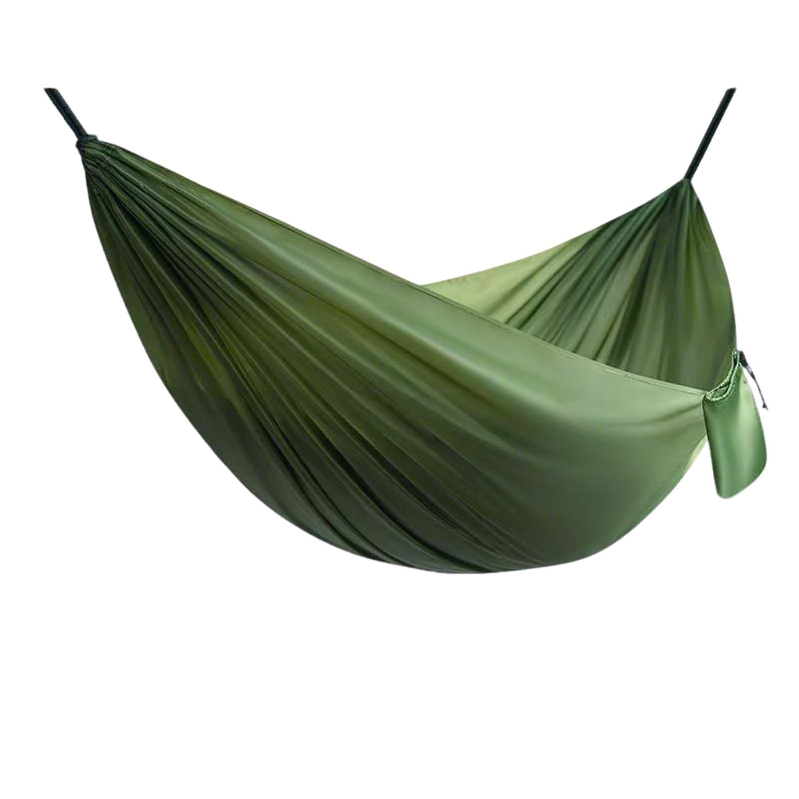 Portable Camping Hammock, Double Hammock For Outdoor Travel And Hiking, Lightweight Hammock With Tree Straps, Hammock Chair For Patio Garden