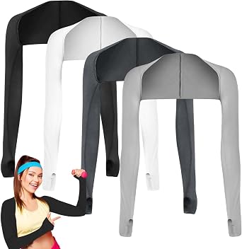 PHOGARY Cooling Shawl Arm Sleeves Sun Uv Protection Cooler Shrug, Comfortable & Breathable Anti-UV Arm Sleeves for Women