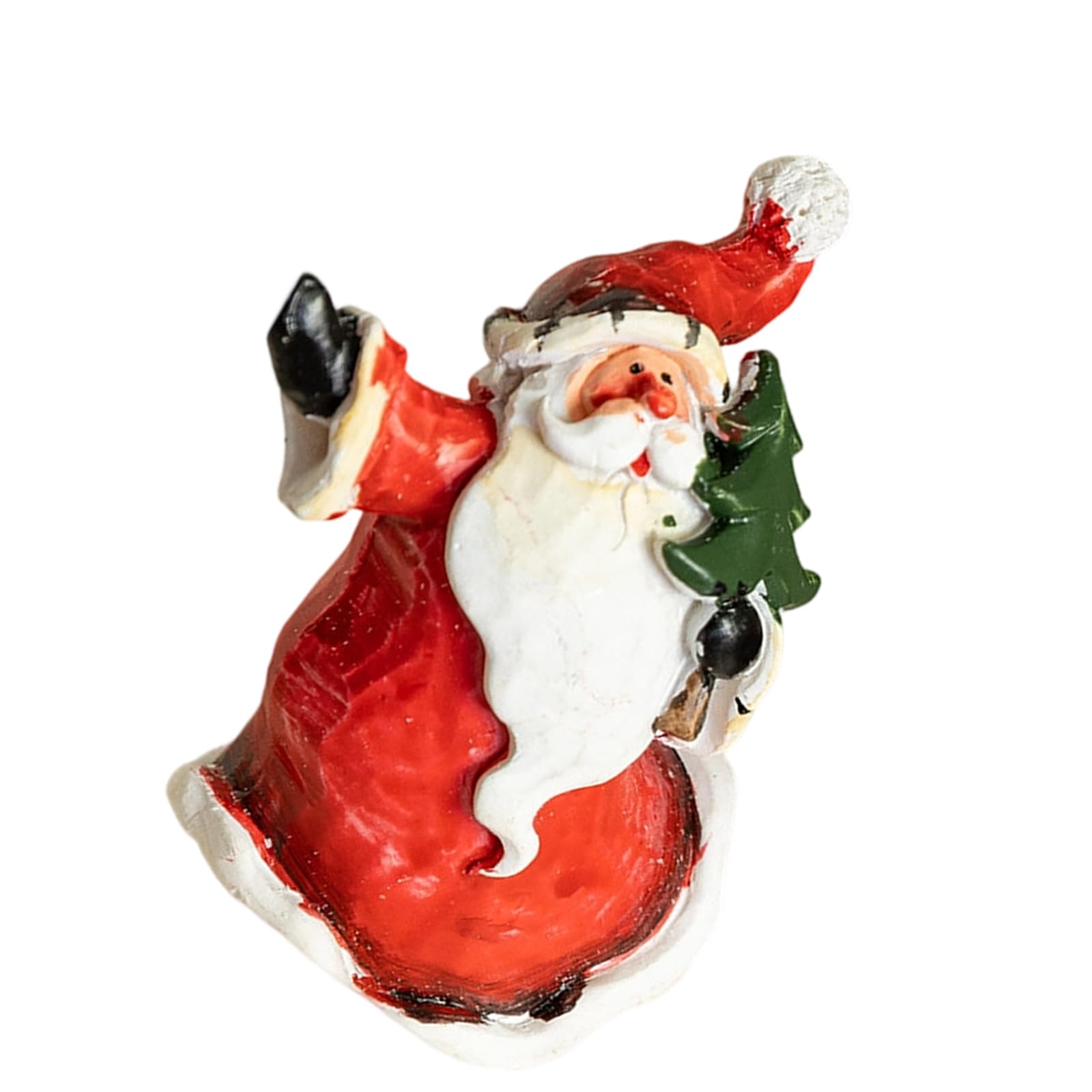 Nucelit Christmas Figurine Figure Decorations Xmases Santa Clauses Figurine, Resin Santa Clauses Statues Table Centerpieces Gift Resin