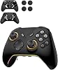 Funda de silicona para control inalámbrico Flydigi Vader 5 Pro, cubierta protectora de cuerpo completo con recortes precisos, resistente a golpes y al polvo, y antiarañazos (Negro) 1