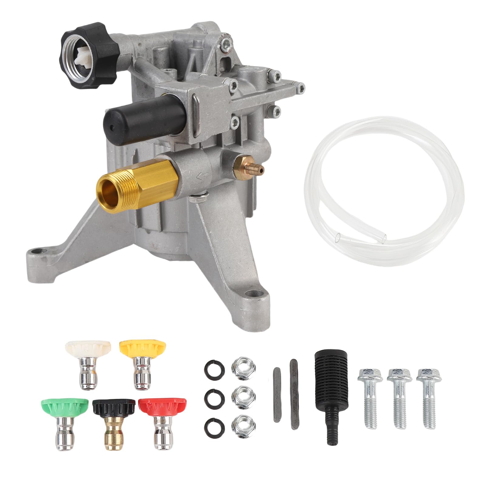 SUNGOOYUE Práctica Bomba de Lavado a Presión de 3/4" sin Mantenimiento para Troy Bilt 20241, Paredes, Vallas, Casas, Vida útil de 200 Horas, Inoxidable