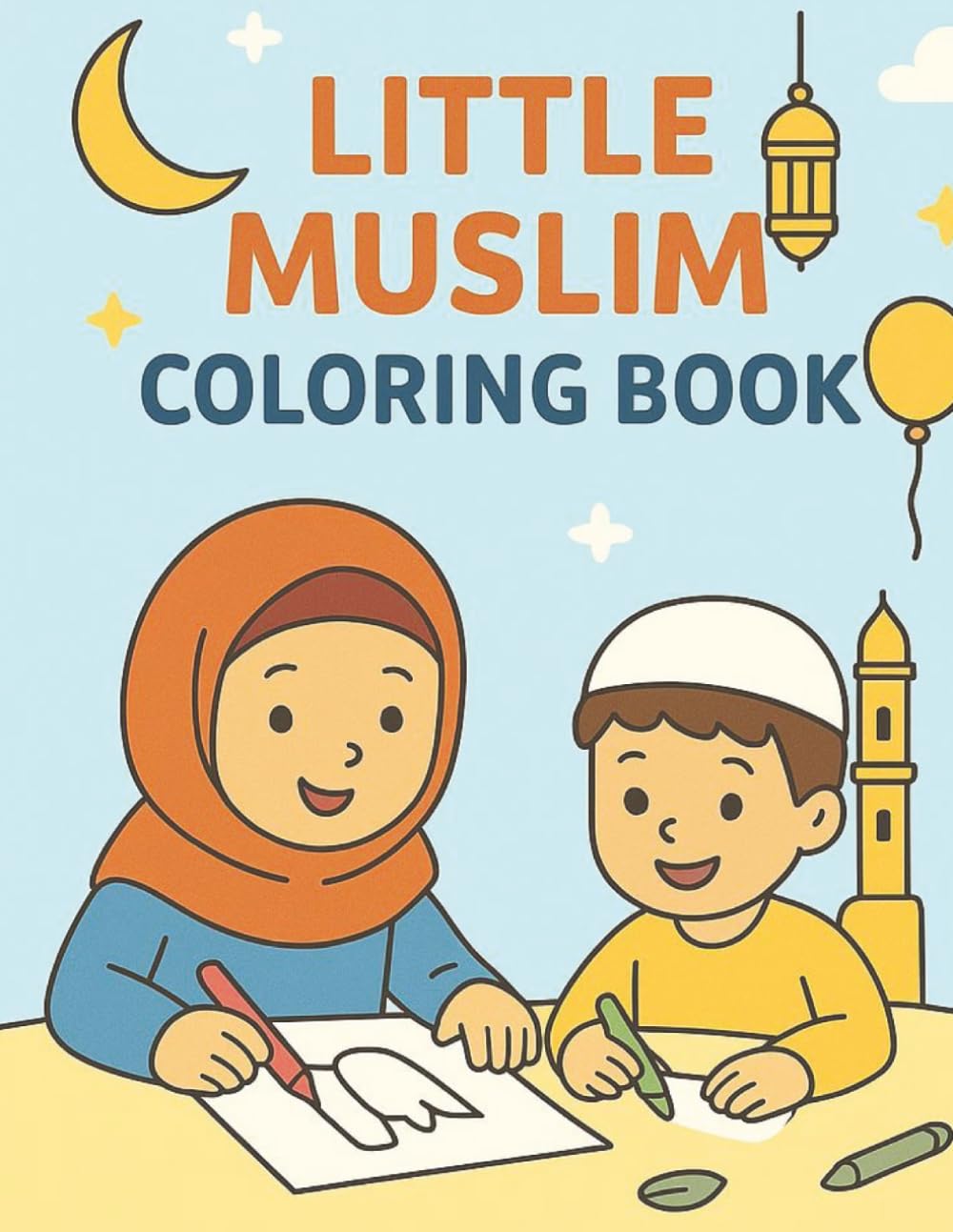 Little muslim coloring book