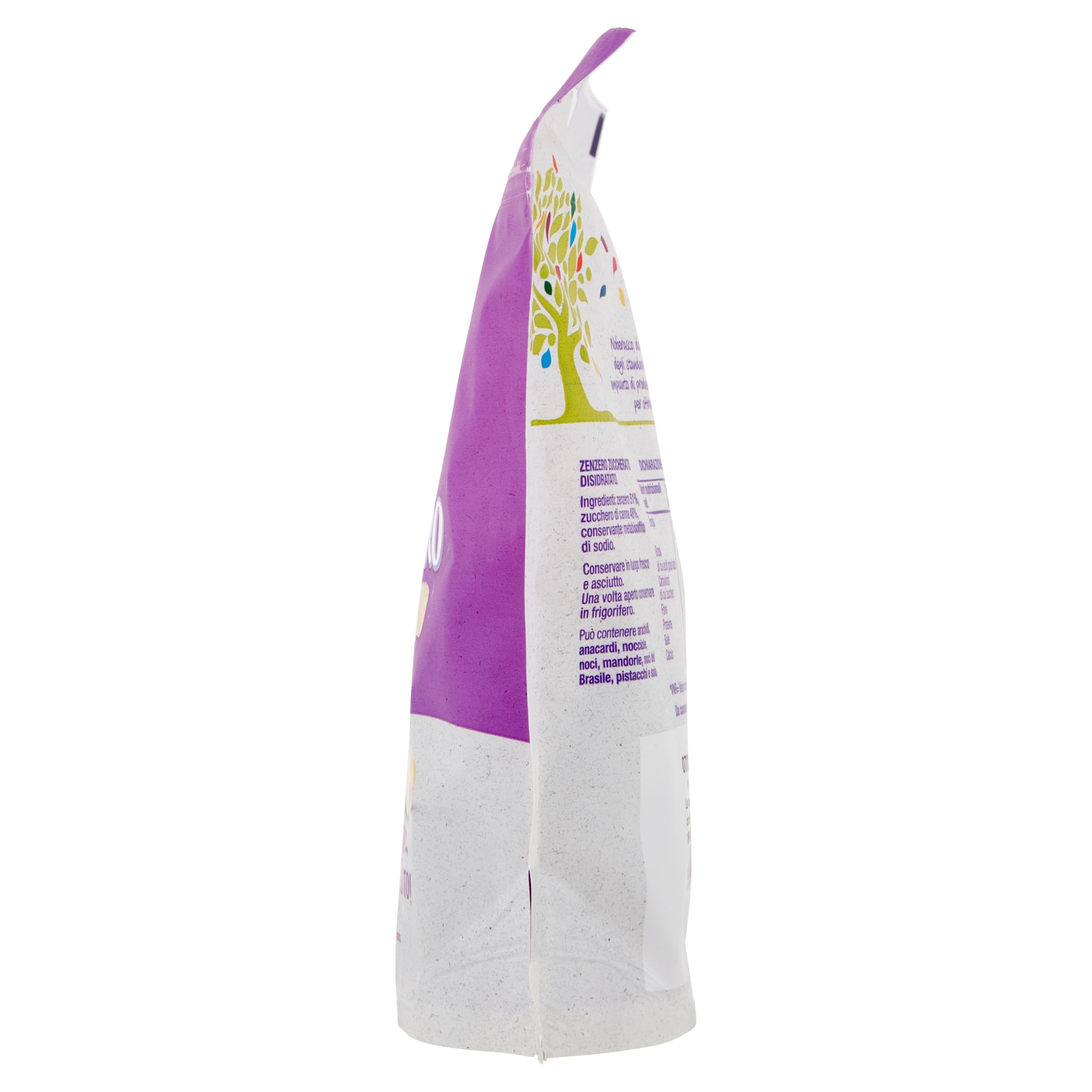 Noberasco Zenzero Zuccherato Disidratato Viva Lo Zenzero, 8 x 200g