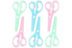 LOVESTOWN Playdough Scissors for Preschoolers