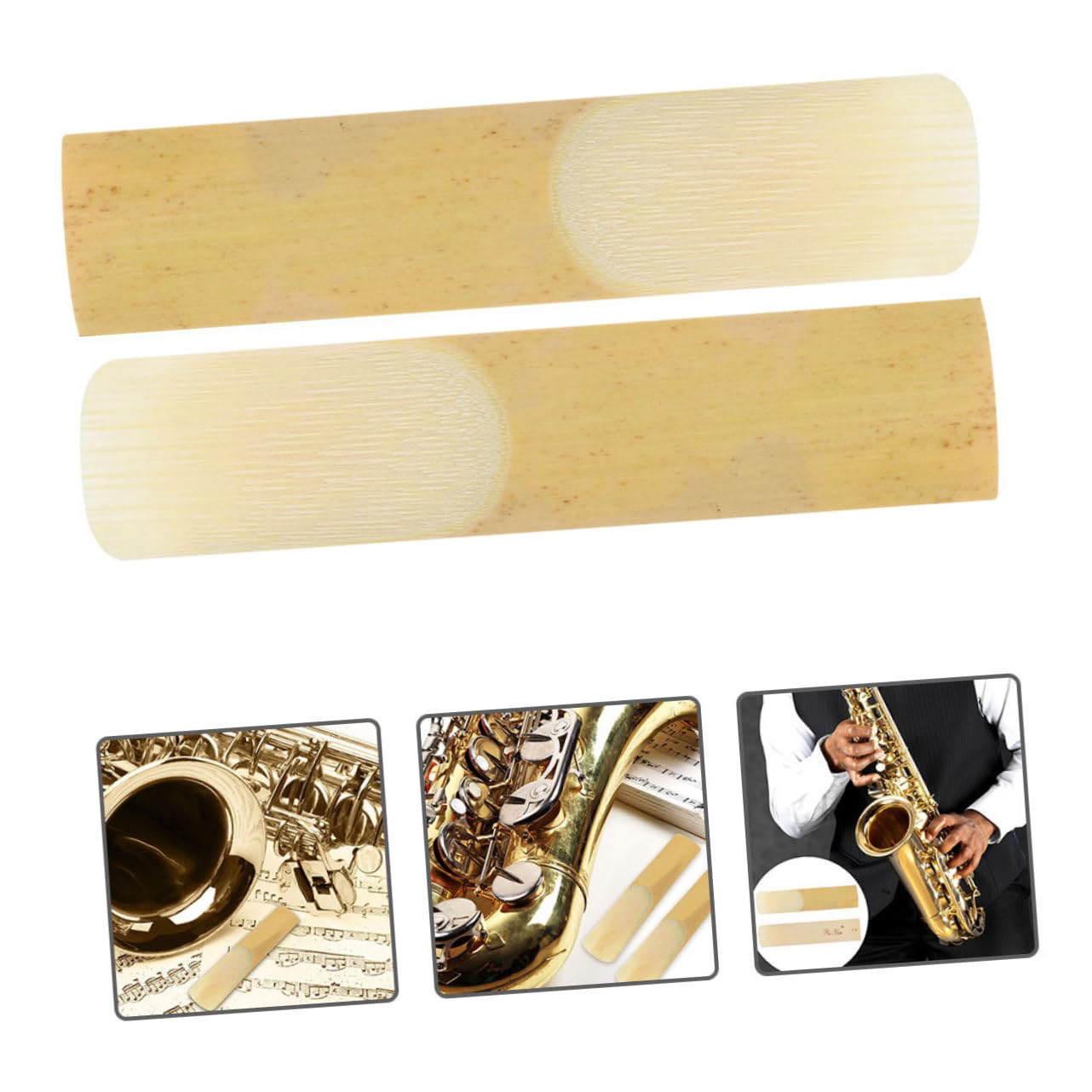 20pezzi Ance per Sassofono Tenore di Ricambio Durezza Parti per Strumenti Musicali
