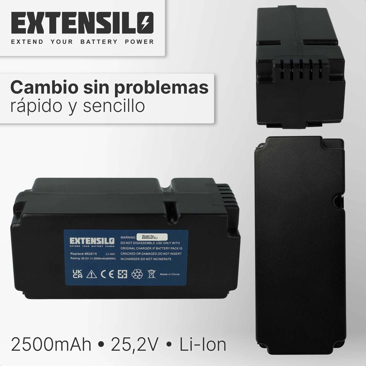 Batería Compatible con Yard Force SA500ECO