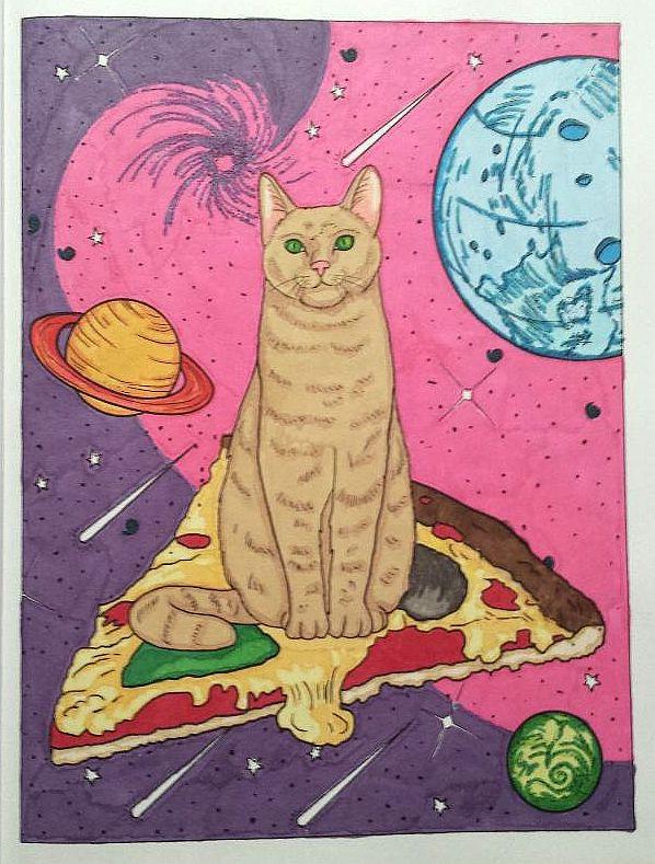 My first coloring book and it is so much fun!