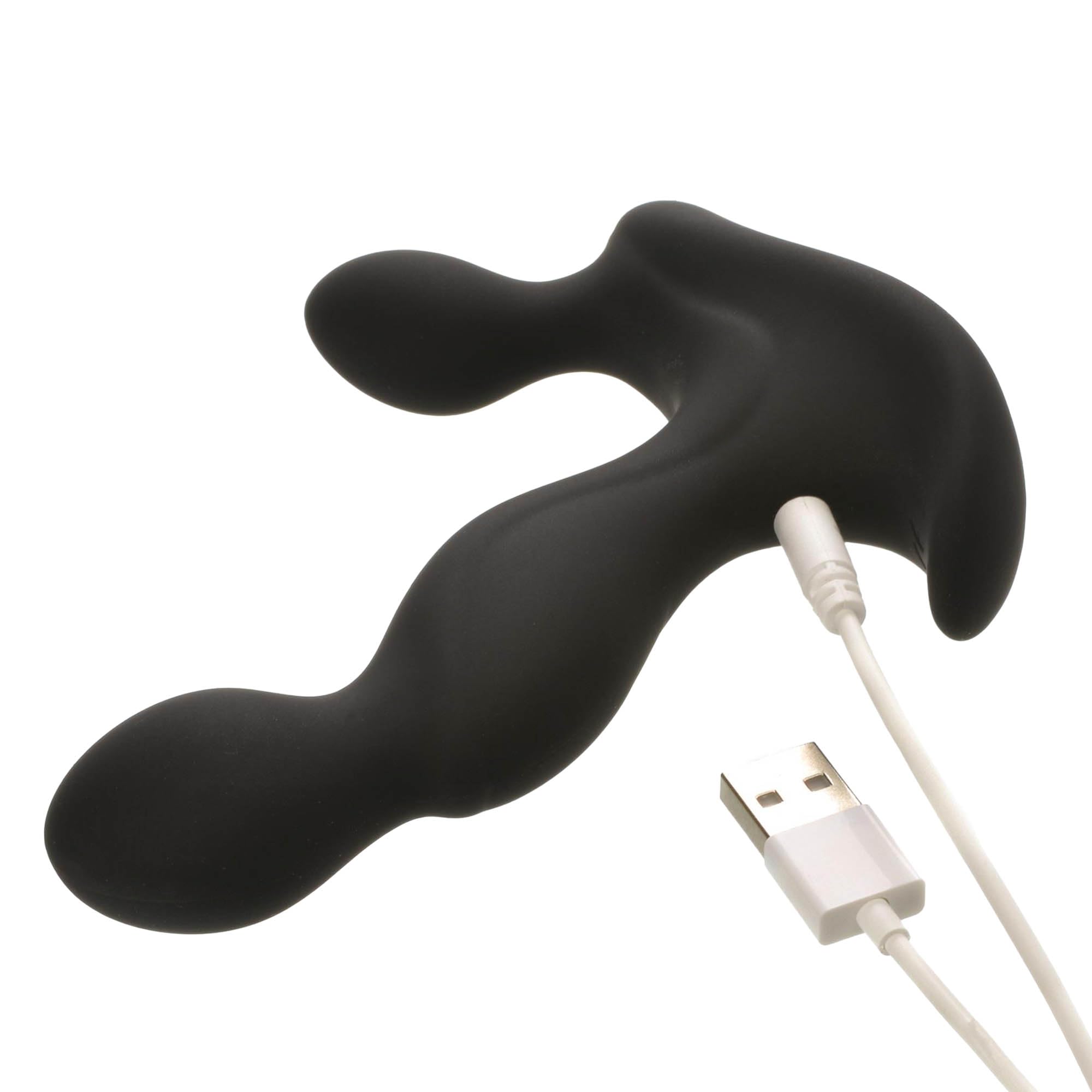Adam Eve Adams Vibrating Triple Probe Prostate Massager for Men 10 Powerful Vibration Modes Ergonomic P Spot Stimulator
