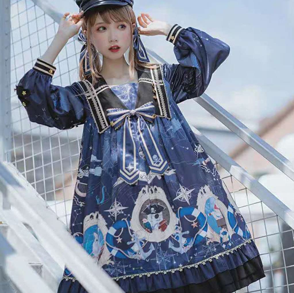 【しゃも・:*⭐︎】ロリータワンピース Amazon | 【A2HE1X2GDMUCB8】ロリータ ワンピース パイレーツ