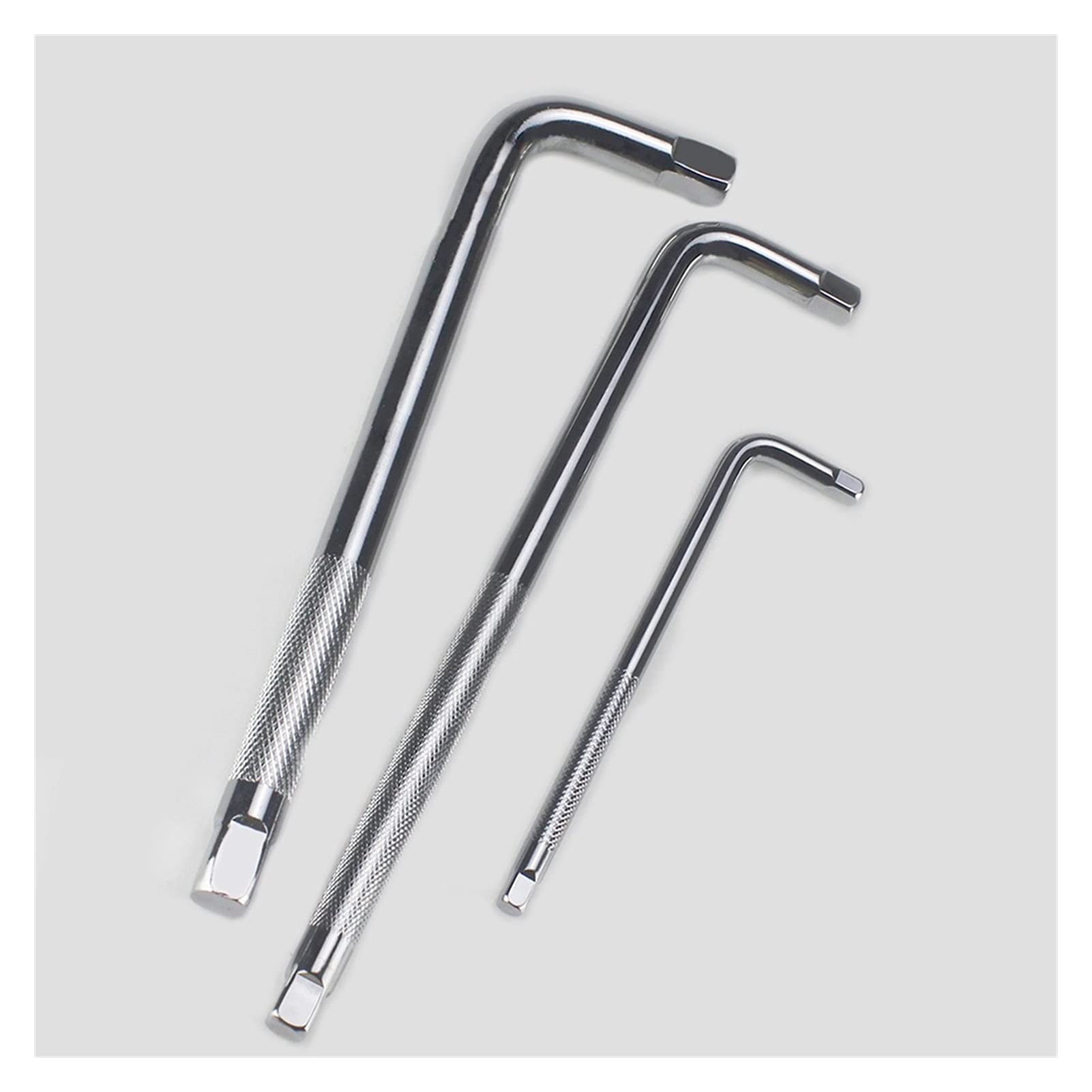Klucz nastawny ze stali nierdzewnej, klucze nastawne szczękowe, 1 szt. nasadki typu L z wygiętym prętem Ex 1/4", 3/8", 1/2" nasadki z uchwytem L, narzędzia ręczne 150 mm, 250 mm, 6" i 10"