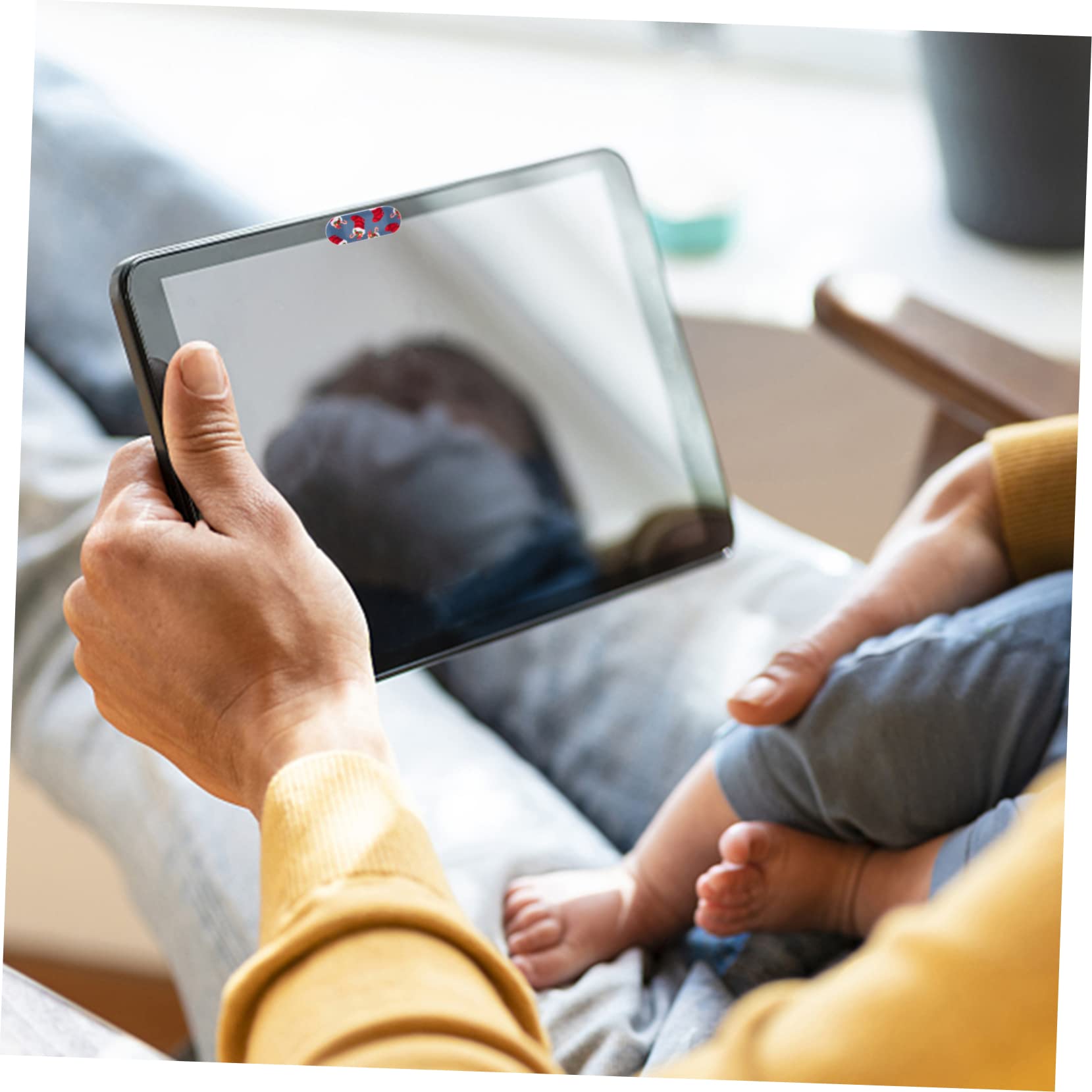 HOMSFOU 24piezas Cubierta De Privacidad para Cámara Web Deslizante y Fácil De Usar Protección para Laptop y Tablet para Seguridad El Hogar Oficina