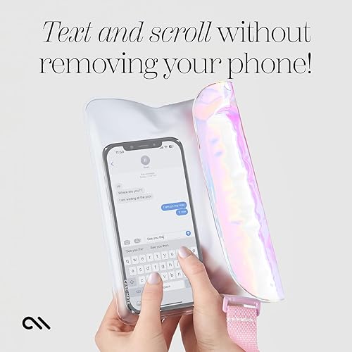 Miniatura 3 de Case-Mate Bolsa IP68 impermeable para teléfono con cinturón con protección de triple sellado, correa ajustable para iPhone 14 Pro Max 13 Pro Max 12