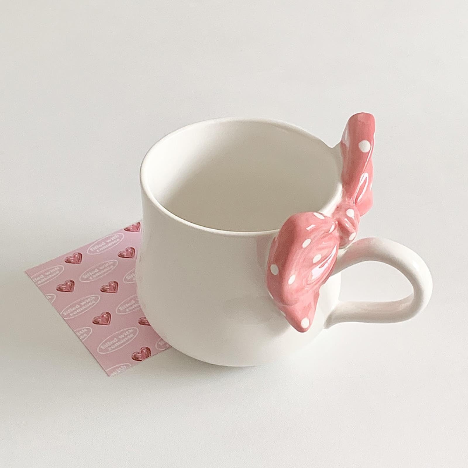 2 tazze da caffè natalizie, 450 ml, in ceramica, con coperchio e cucchiaio, per caffè, tè, latte, cioccolata calda, regalo da donna, C