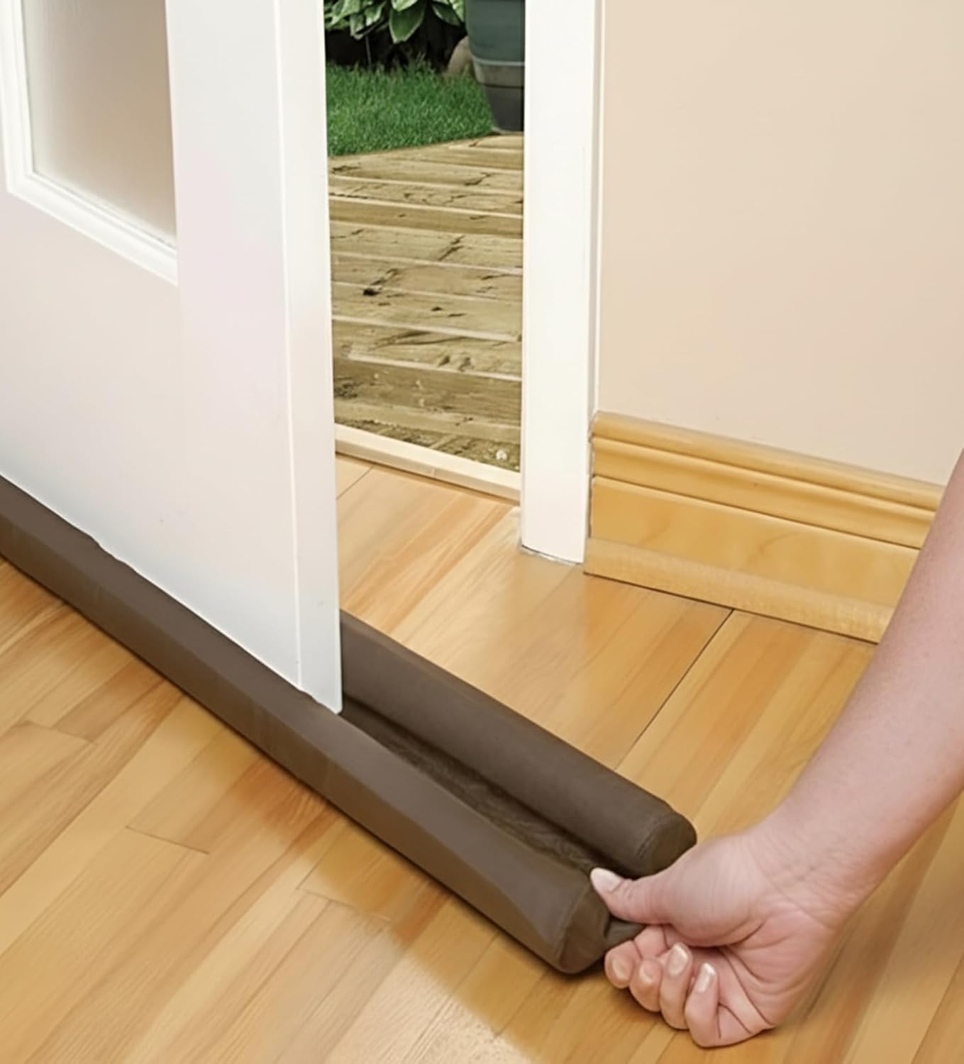 Twin Guard Door Stopper 42 Inch | Door Bottom Seal Strip for Dust, Insects & Noise Protection | Gap Sealer for Home & Office | Pack of 5-image-21