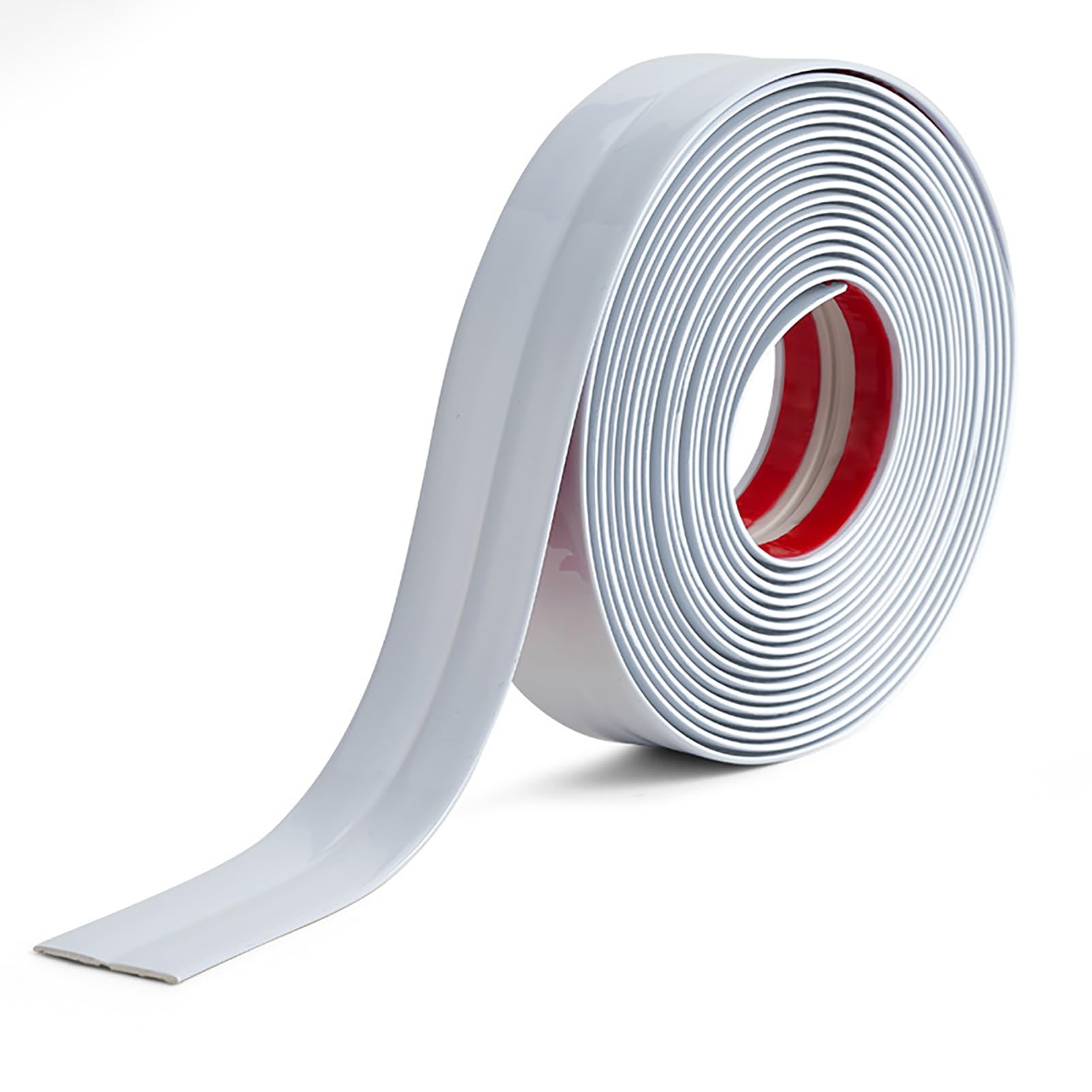 Listwa Ochronna Narożna 196,9" Z Regulowanym Narożnikiem Z PVC Z Samoprzylepną, Wodoodporna Listwa Krawędziowa Do Narożników Wewnętrznych I Zewnętrznych, Ścian, Sufitów(White,6 cm wide 1 pc)