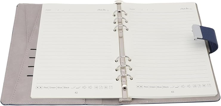 Smart Notebook Set with Smart Pen, Fingerprint Lock Digital Notebook, Real Time Paper Screen Sync, AI Voice Painting Translation, Reusable 5.0 for Office