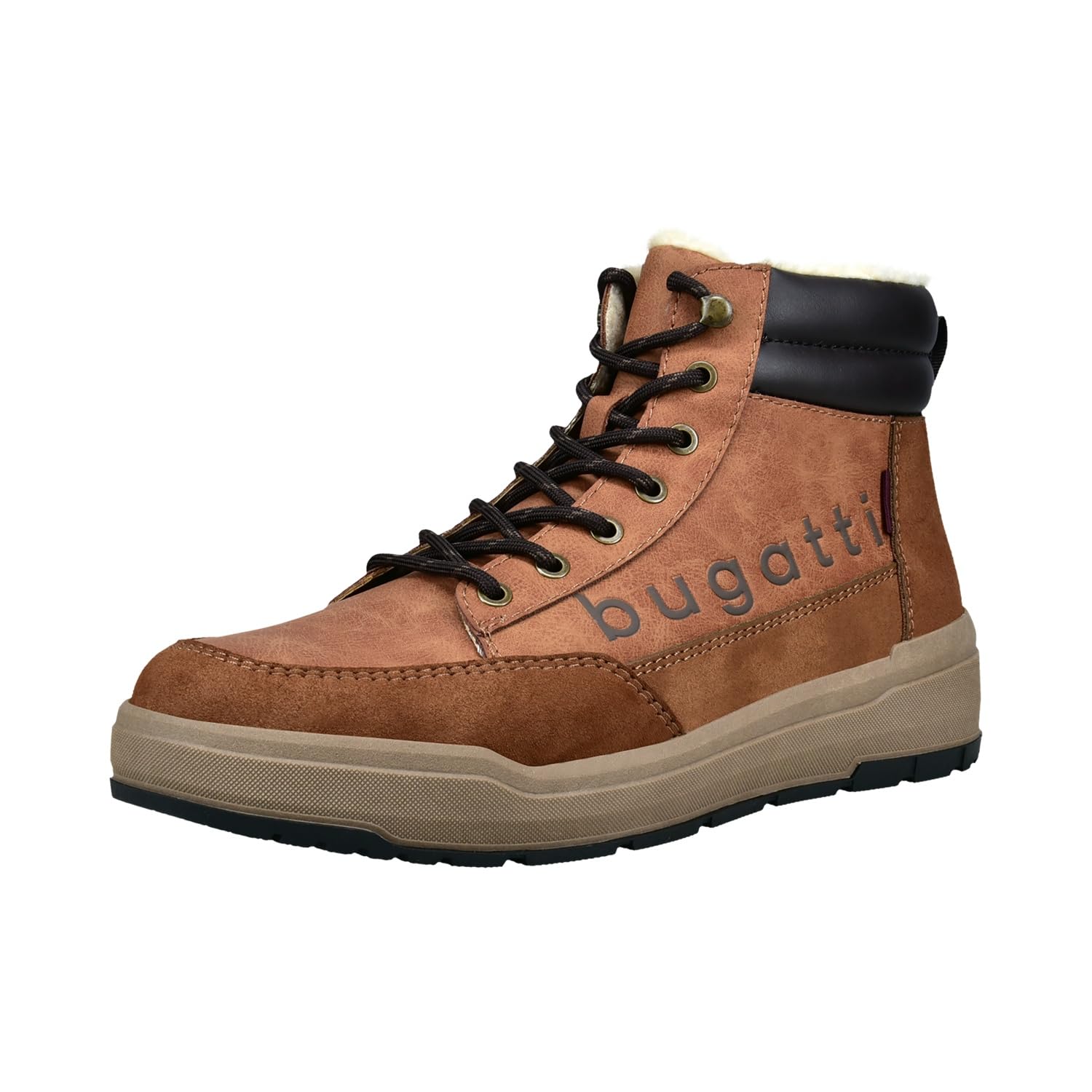 bugatti Men's Trainers, 323-AV750, Cognac, 43, Cognac, 9 UK