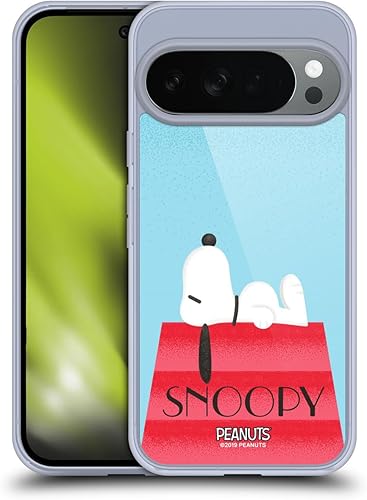 Miniatura 368 de Head Case Designs Funda de gel suave con licencia oficial de Peanuts House Snoopy Deco Dreams compatible con Samsung Galaxy S23 5G Casa,Blue
