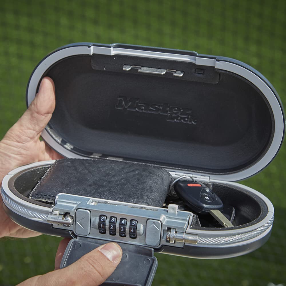 Master Lock Portable Safe with 