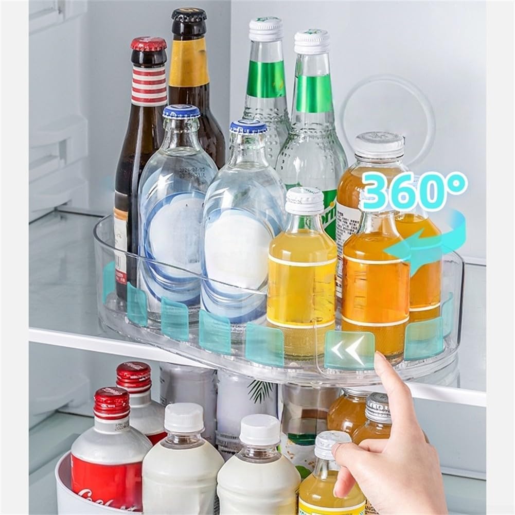 Organizador Giratorio para Condimentos 33cm PET Transparente(Transparent)