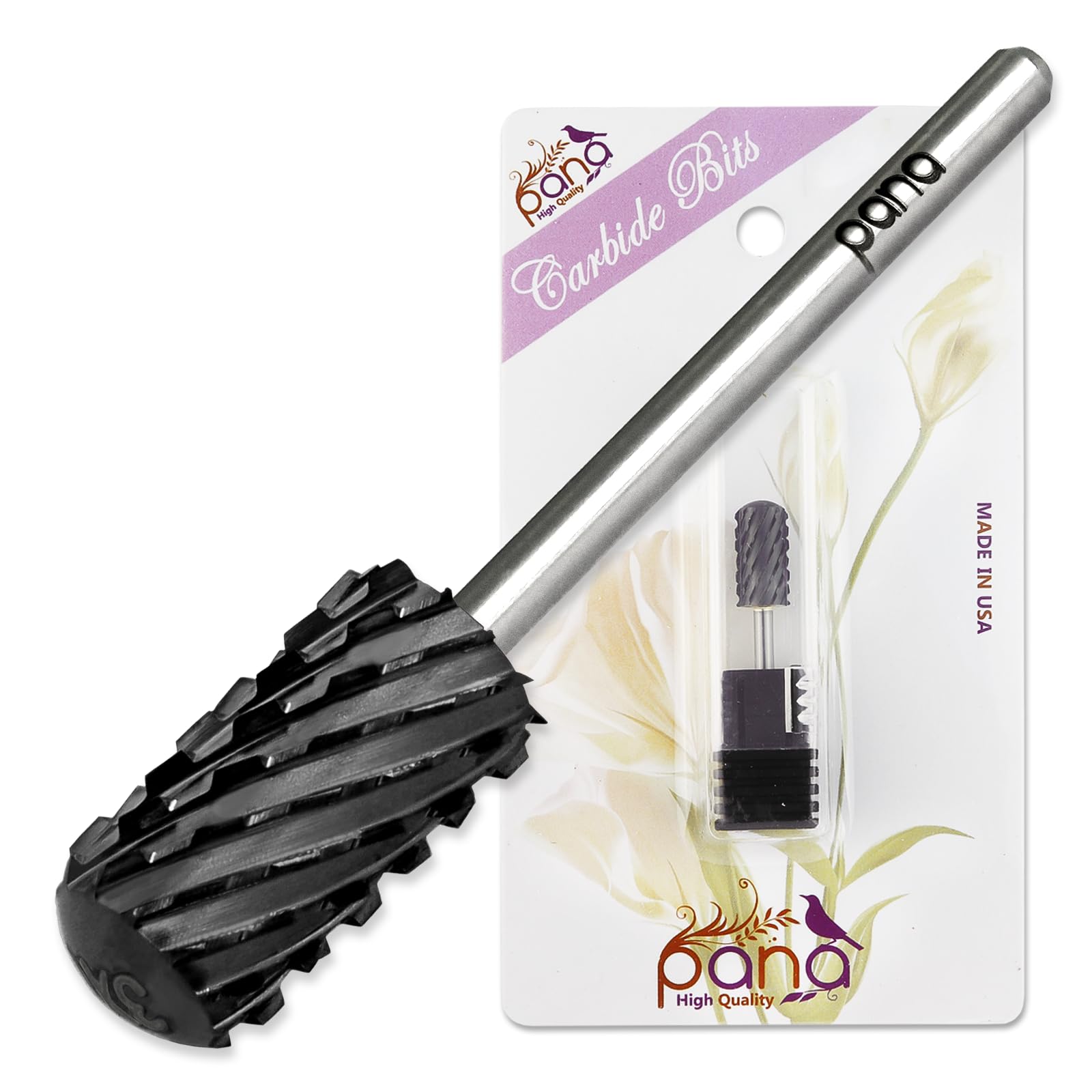 USA Pana 3/32" Smooth Round Top Carbide Small & Large Variation - Grit Size: (5XC to Extra Fine)