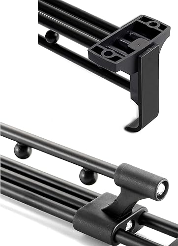 Miniatura 4 de Barra de armario extraíble resistente retráctil para ropa, armario de ropa de 12 pulgadas, varillas telescópicas para armario montadas en la parte