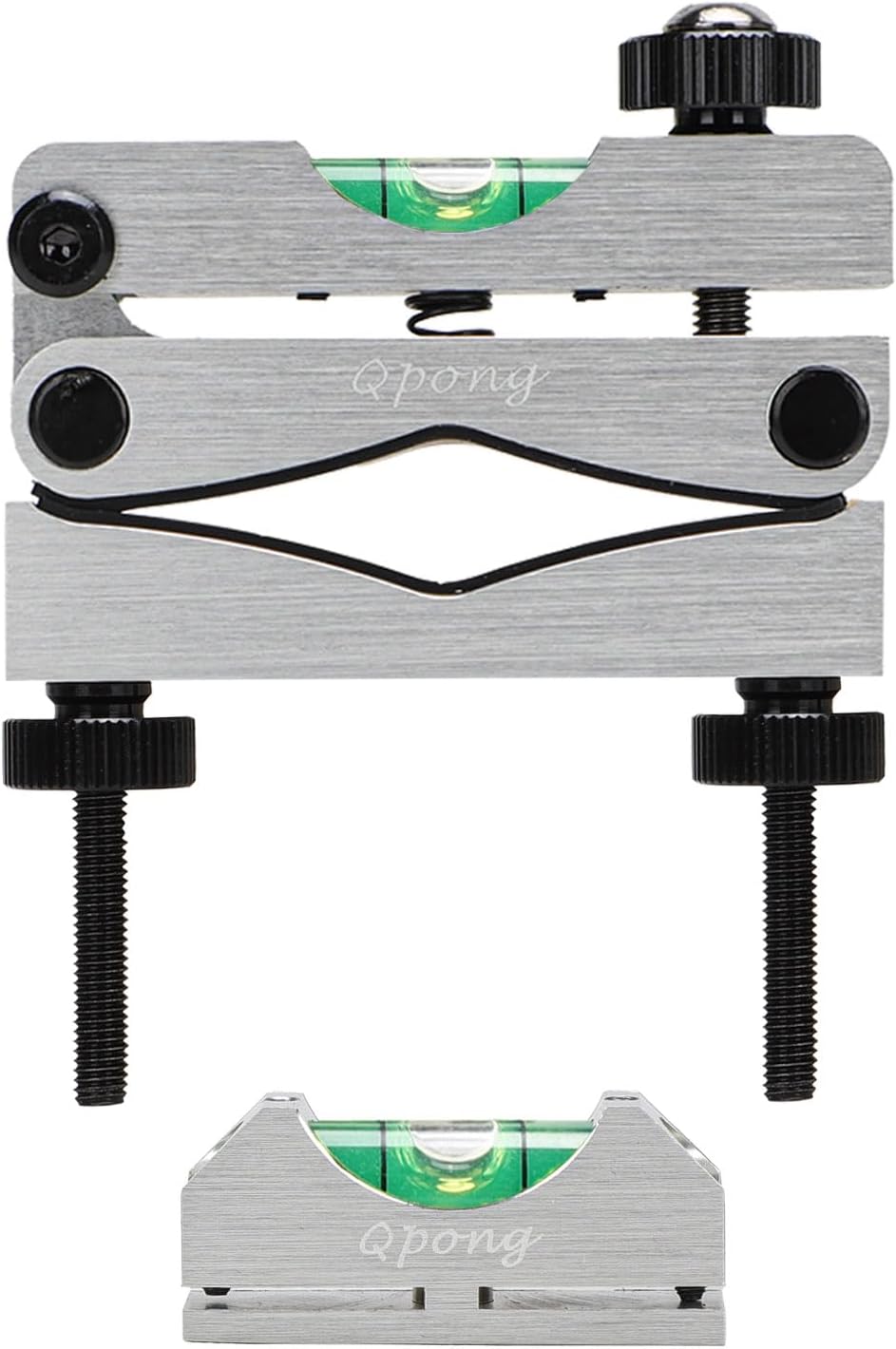 Scope Leveling Kit Scope Level Magnetic Leveling Tool High-Precision Bubble Level System (Gold Barrel Clamp)