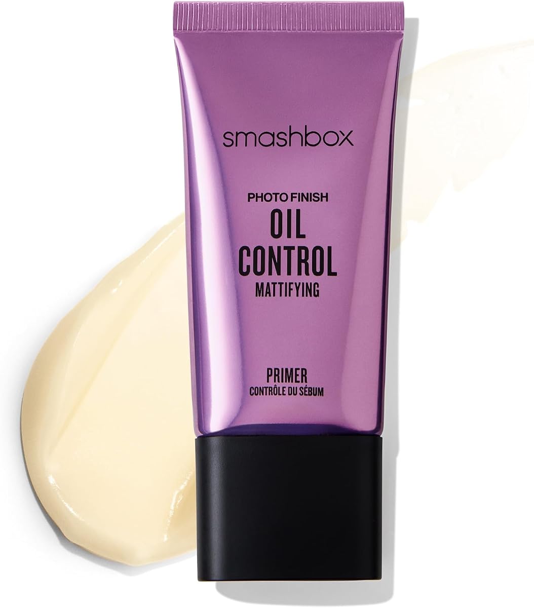 Imprimaciones para acabado fotográfico de Smashbox | Prebases faciales para maquillaje, suaviza la piel y extiende la duración del maquillaje | Fórmulas hidratantes, minimizadoras de poros y matificantes