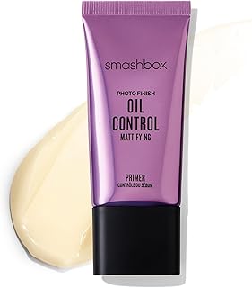Smashbox Photo Finish Oil Control Primer | Mattifying Oil-Control Makeup Primer for 12 Hours with Salicylic Acid, Witch Hazel and Zinc to Strengthen + Hydrate Skin