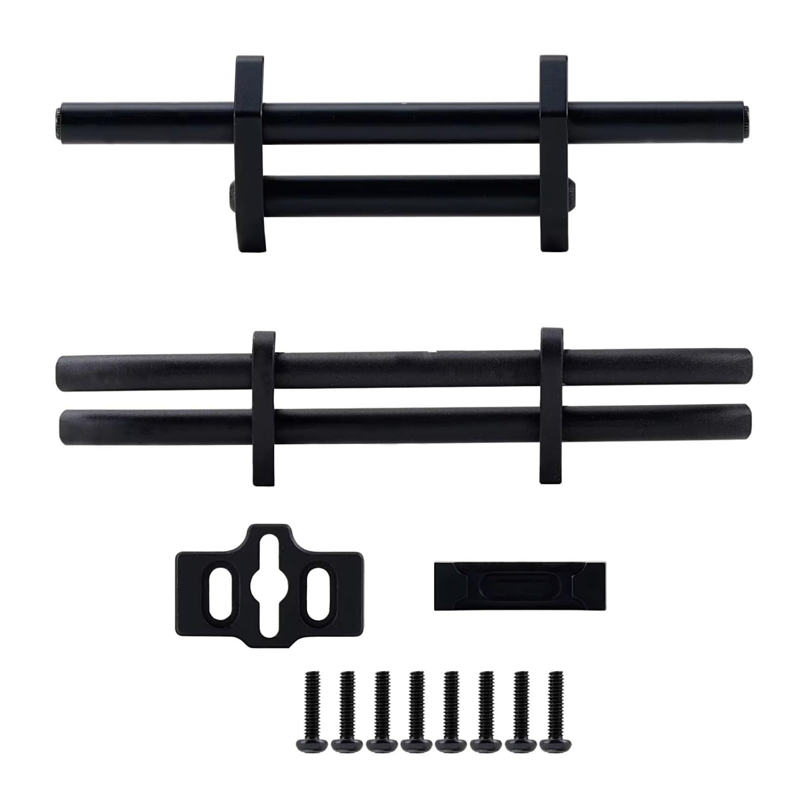 Per Redcat Per Ascent-18 Per Rock 1/18 Alluminio Anteriore Paraurti Posteriore Set RC Crawler Auto Aggiornamenti Parti Accessori Componenti RC Ricambi Modellismo