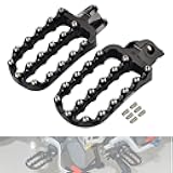 Rally Style Wide Rider Foot Pegs Footpeg Pedals Footsteps Compatible with KTM 790 890 Adventure/R,690 Enduro R/SMC R,950 990 1050 1090 1190 1290 Adventure/R/S/T,Forged from 6061 Aluminum,Black
